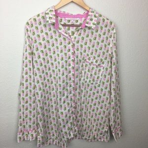 Victoria’s Secret Pink Pineapple Pajama Top